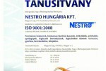 Minőségbiztosítási tanúsítványaink